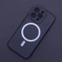 Apple iPhone 15 Silicon Mag Black Кейс