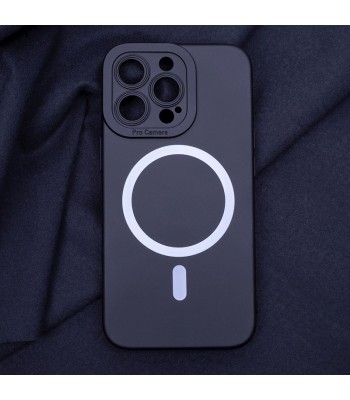 Apple iPhone 14 Pro Silicon Mag Black Кейс