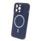 Apple iPhone 14 Pro Silicon Mag Dark Blue Кейс