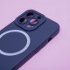 Apple iPhone 14 Pro Silicon Mag Dark Blue Кейс