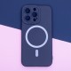 Apple iPhone 14 Pro Silicon Mag Dark Blue Кейс