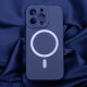 Apple iPhone 14 Pro Silicon Mag Dark Blue Кейс