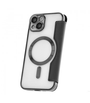 Apple iPhone 14 Smart Chrome Mag Black Кейс