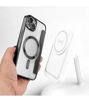 Apple iPhone 14 Smart Chrome Mag Black Кейс