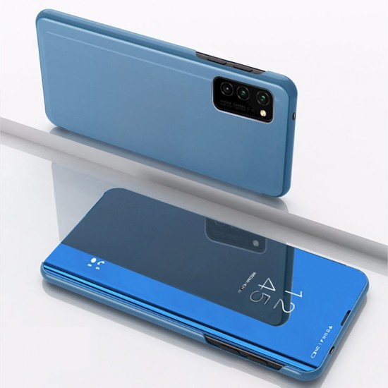 Samsung S21 FE 5G Smart Clear View Blue Кейс