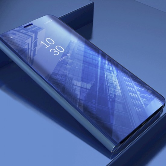 Samsung S21 FE 5G Smart Clear View Blue Кейс