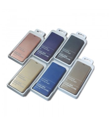 Samsung S21 FE 5G Smart Clear View Blue Кейс