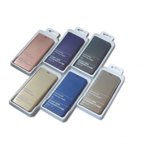 Samsung S21 FE 5G Smart Clear View Blue Кейс