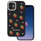 Холдери и кейсове - Apple iPhone 11 Strawberry Black Кейс