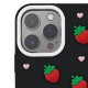 Холдери и кейсове - Apple iPhone 11 Strawberry Black Кейс