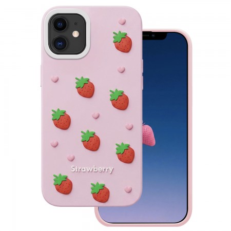 Apple iPhone 16 Pro Strawberry Pink Кейс