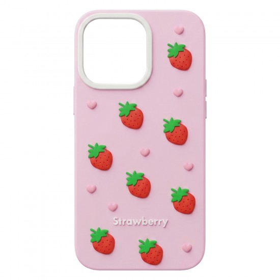 Холдери и кейсове - Apple iPhone 16 Pro Strawberry Pink Кейс