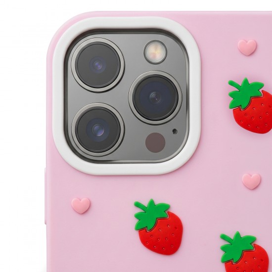 Холдери и кейсове - Apple iPhone 16 Pro Strawberry Pink Кейс