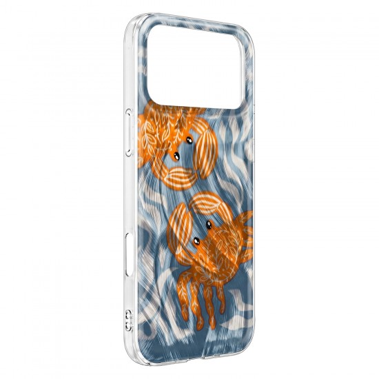 Холдери и кейсове - Honor 600 Lite Ultra Trendy Summer Crab Кейс
