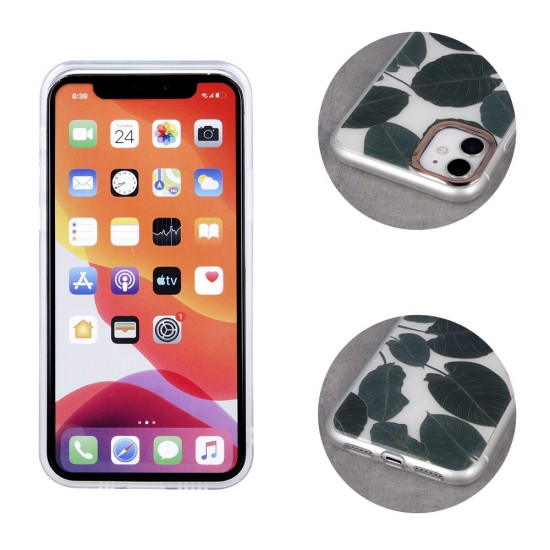 Xiaomi Redmi 9T Ultra Trendy Green Leaves Кейс