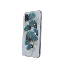 Xiaomi Poco X3, X3 NFC, X3 Pro Gold Glam Leaves Кейс Xiaomi Poco X3, X3 NFC, X3 Pro Gold Glam Leaves Кейс