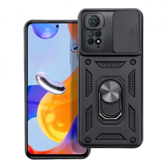 Xiaomi 11, 11S Slide Armor Black Кейс