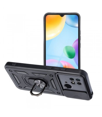 Xiaomi Redmi 10C Slide Armor Black Кейс