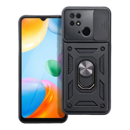 Xiaomi Redmi 10C Slide Armor Black Кейс