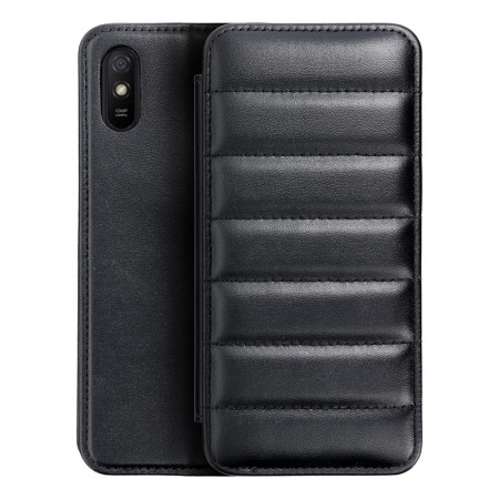 Xiaomi Redmi 9A, 9AT Puffer Book Black Кейс