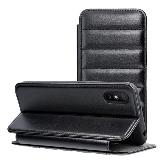 Xiaomi Redmi 9A, 9AT Puffer Book Black Кейс