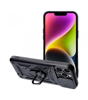 Xiaomi Redmi 9A, 9AT Slide Armor Black Кейс