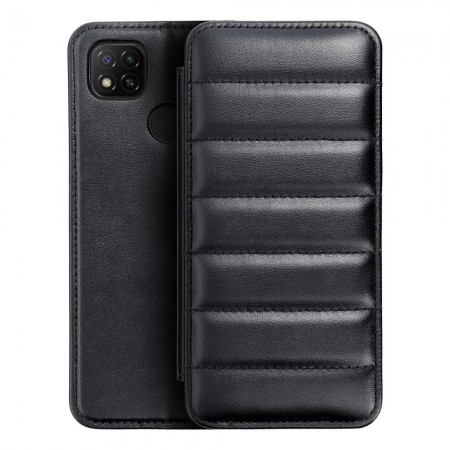 Xiaomi Redmi 9C, 9C NFC Puffer Book Black Кейс