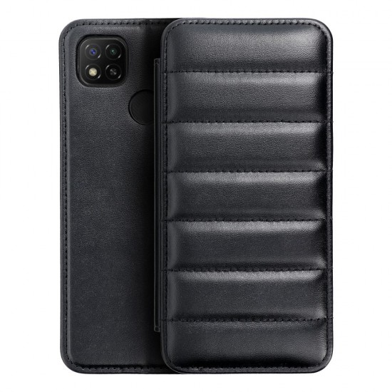 Xiaomi Redmi 9C, 9C NFC Puffer Book Black Кейс
