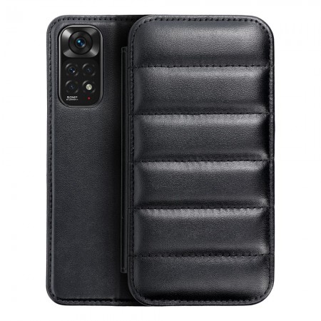Xiaomi Redmi Note 11, 11S Puffer Book Black Кейс