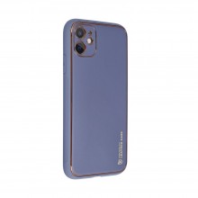 Apple iPhone 11 Forcell Leather Blue Кейс