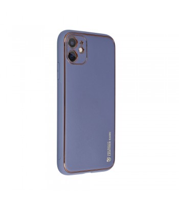 Apple iPhone 11 Forcell Leather Blue Кейс