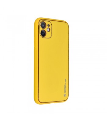 Apple iPhone 11 Forcell Leather Yellow Кейс