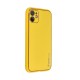 Apple iPhone 11 Forcell Leather Yellow Кейс