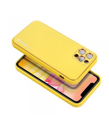 Apple iPhone 11 Forcell Leather Yellow Кейс