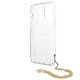 Apple iPhone 11 Guess GUHCN61KSLEO Original Faceplate Leopard + Gold Chain Handle Кейс