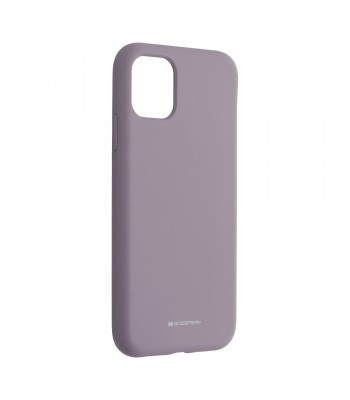 Apple iPhone 11 Mercury Silicone Silky-Soft Lavender Grey Кейс