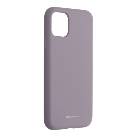 Apple iPhone 11 Mercury Silicone Silky-Soft Lavender Grey Кейс