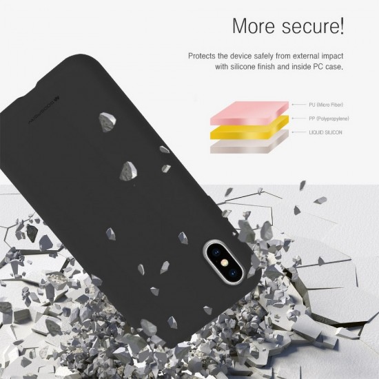 Apple iPhone 11 Mercury Silicone Silky-Soft Lavender Grey Кейс