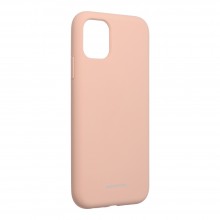 Apple iPhone 11 Mercury Silicone Silky-Soft Pink Sand Кейс