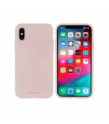 Apple iPhone 11 Mercury Silicone Silky-Soft Pink Sand Кейс