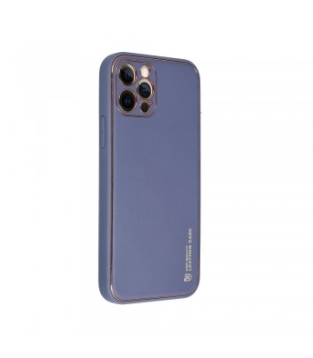 Apple iPhone 12, 12 Pro Forcell Leather Blue Кейс