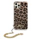 Apple iPhone 12, 12 Pro Guess GUHCP12MKSLEO Leopard + Gold Кейс