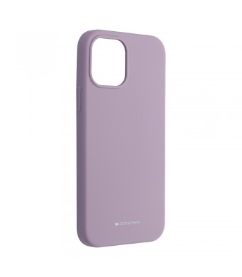Apple iPhone 12, 12 Pro Mercury Silicone Silky-Soft Purple Кейс