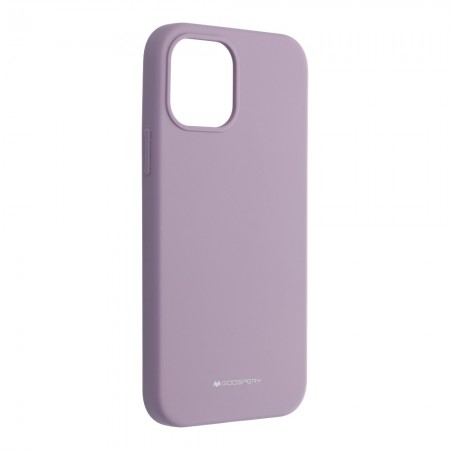 Apple iPhone 12, 12 Pro Mercury Silicone Silky-Soft Purple Кейс