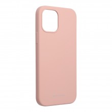 Apple iPhone 12, 12 Pro Mercury Silicone Silky-Soft Pink Sand Кейс Apple iPhone 12, 12 Pro Mercury Silicone Silky-Soft Pink Sand Кейс