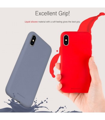 Apple iPhone 12, 12 Pro Mercury Silicone Silky-Soft Pink Sand Кейс