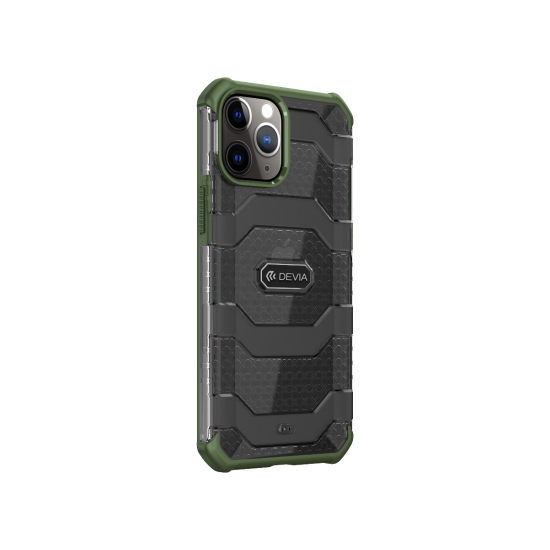 Apple iPhone 13 Devia Vanguard Series Shockproof Army Green Кейс