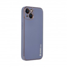 Apple iPhone 13 Forcell Leather Blue Кейс Apple iPhone 13 Forcell Leather Blue Кейс