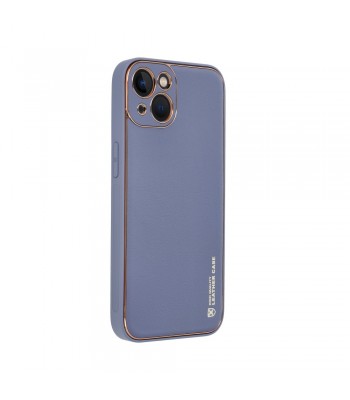 Apple iPhone 13 Forcell Leather Blue Кейс