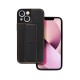 Apple iPhone 13 Mini Forcell Leather KickStand Black Кейс